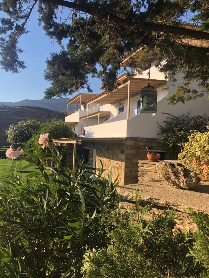 Meltemi Tinos Aparthotel Agios Romanos Eksteriør bilde