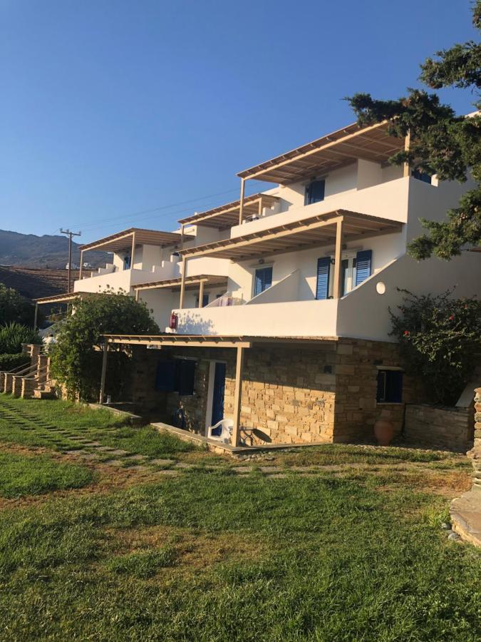 Meltemi Tinos Aparthotel Agios Romanos Eksteriør bilde