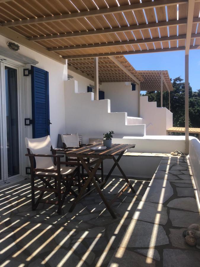 Meltemi Tinos Aparthotel Agios Romanos Eksteriør bilde