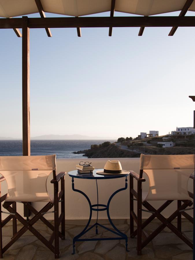 Meltemi Tinos Aparthotel Agios Romanos Eksteriør bilde