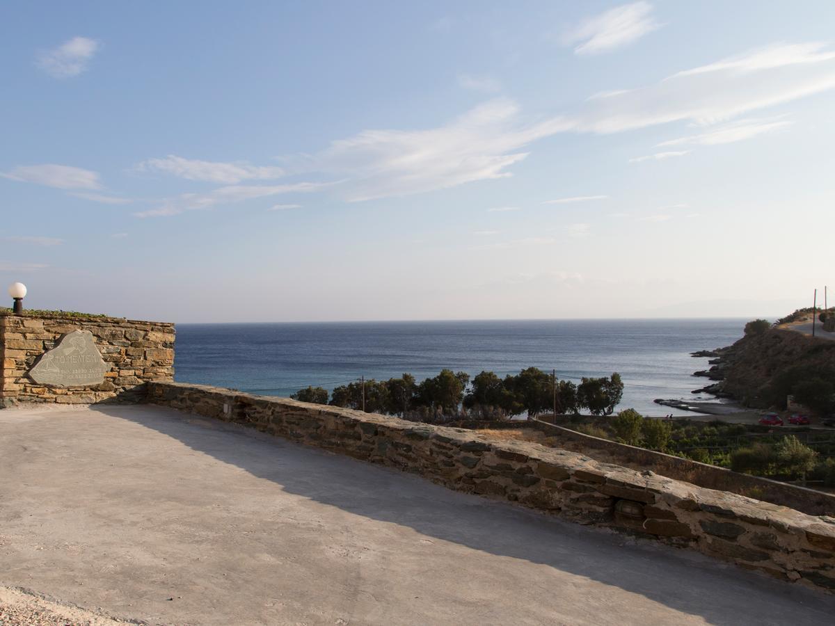 Meltemi Tinos Aparthotel Agios Romanos Eksteriør bilde