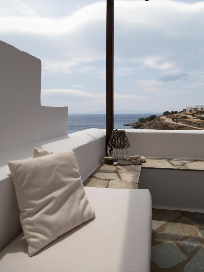 Meltemi Tinos Aparthotel Agios Romanos Eksteriør bilde