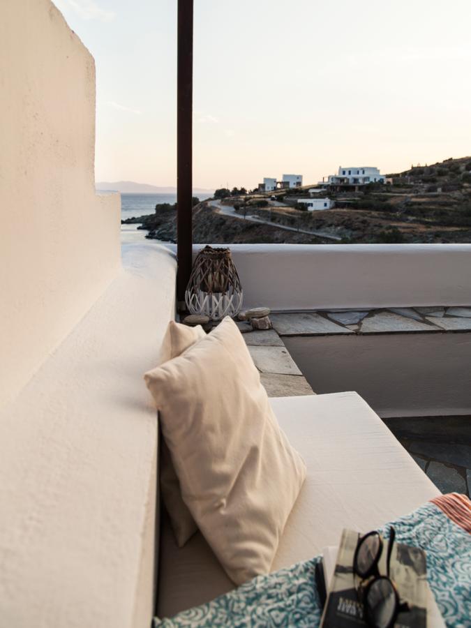 Meltemi Tinos Aparthotel Agios Romanos Eksteriør bilde