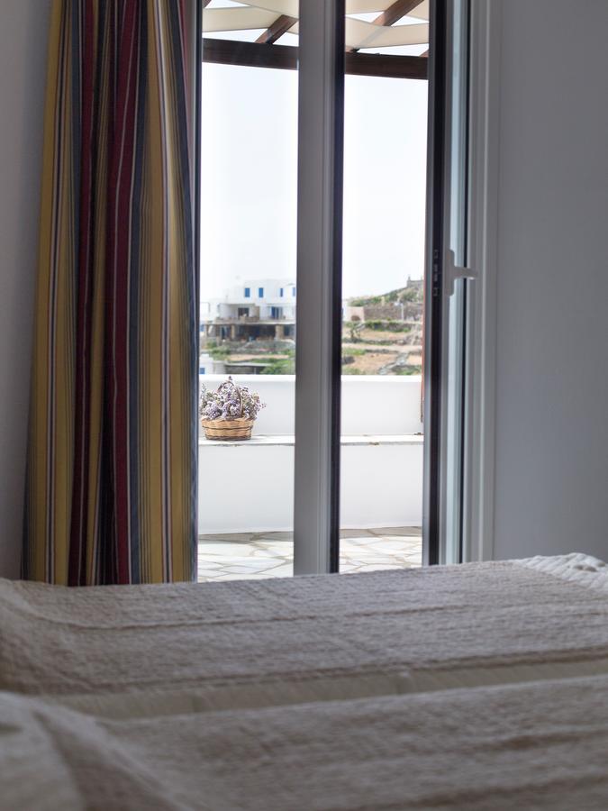 Meltemi Tinos Aparthotel Agios Romanos Eksteriør bilde