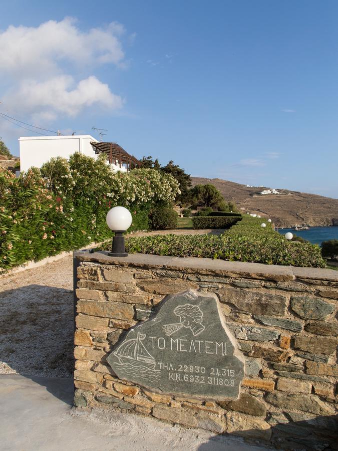 Meltemi Tinos Aparthotel Agios Romanos Eksteriør bilde