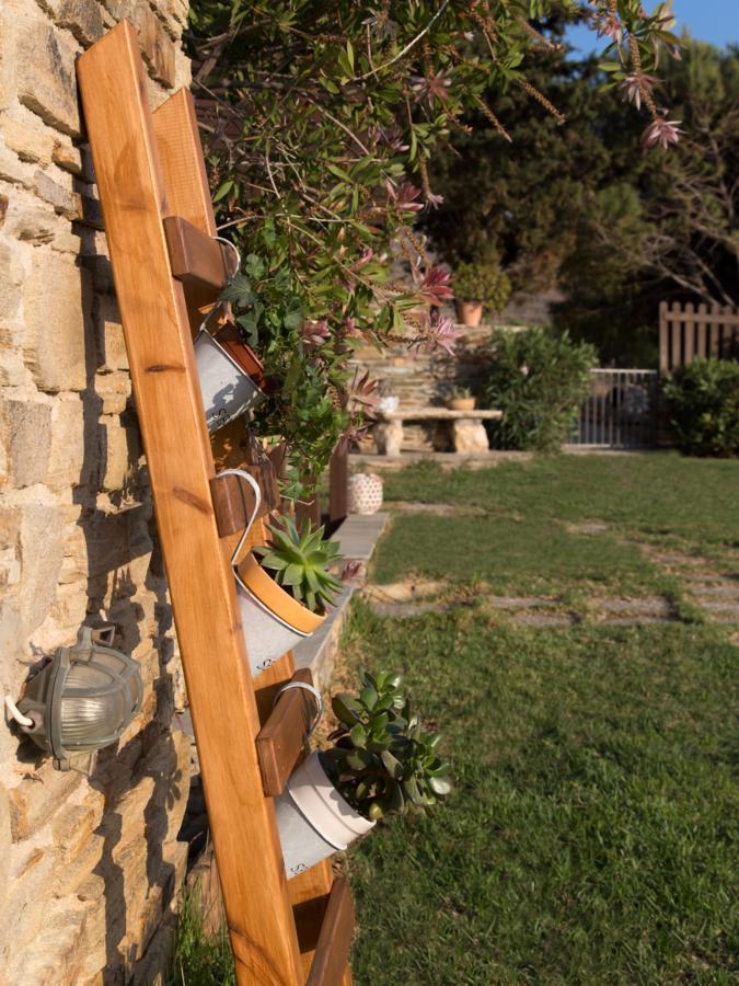 Meltemi Tinos Aparthotel Agios Romanos Eksteriør bilde